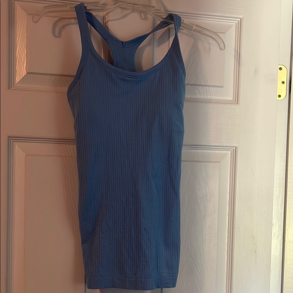 Lululemon Athletica Blue Ebb to Street Tank Top